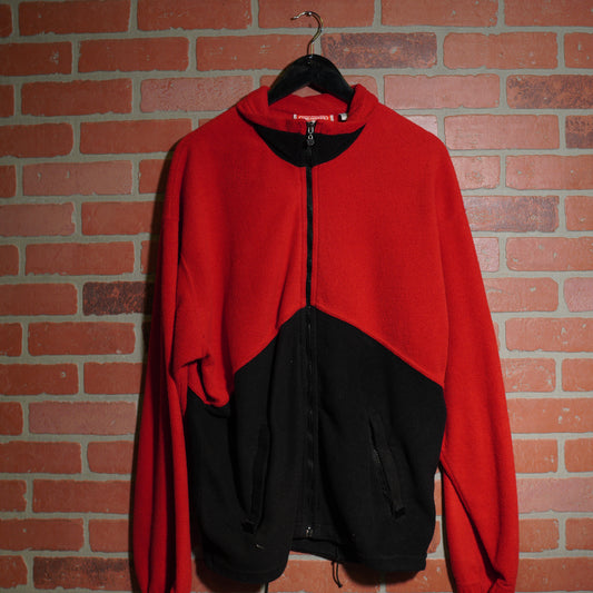 VTG Marlboro Zip-Up Fleece Jacket
