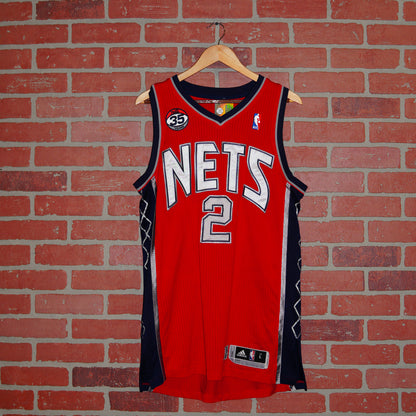 VTG Adidas NBA New Jersey Nets Farmar Game-Worn Basketball Jersey