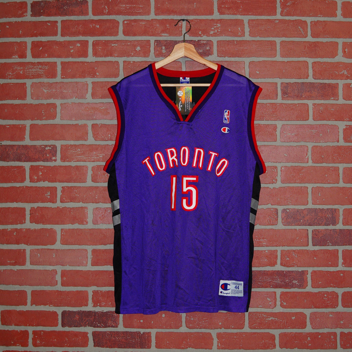 VTG Champion NBA Toronto Raptors Carter Basketball Jersey