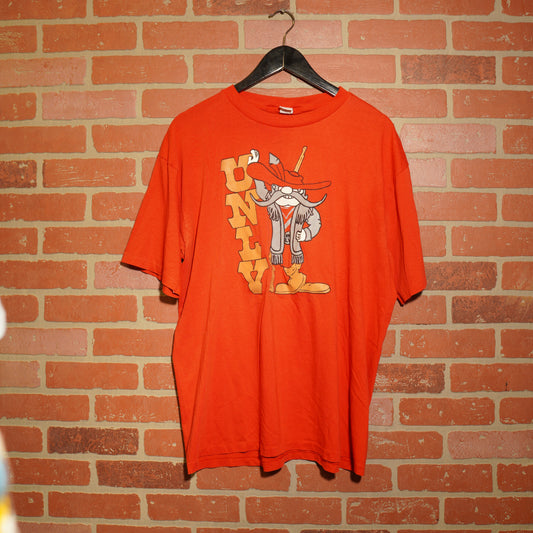 VTG UNLV Hey Reb Red Tee