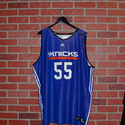 VTG Adidas NBA New York Knicks #55 Revisable Basketball Jersey