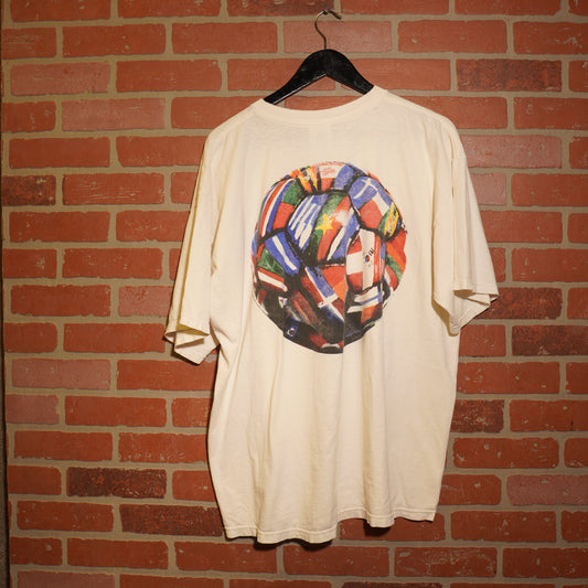 VTG Adidas Soccer Ball Tee