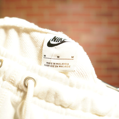 Nike White Sweat Shorts
