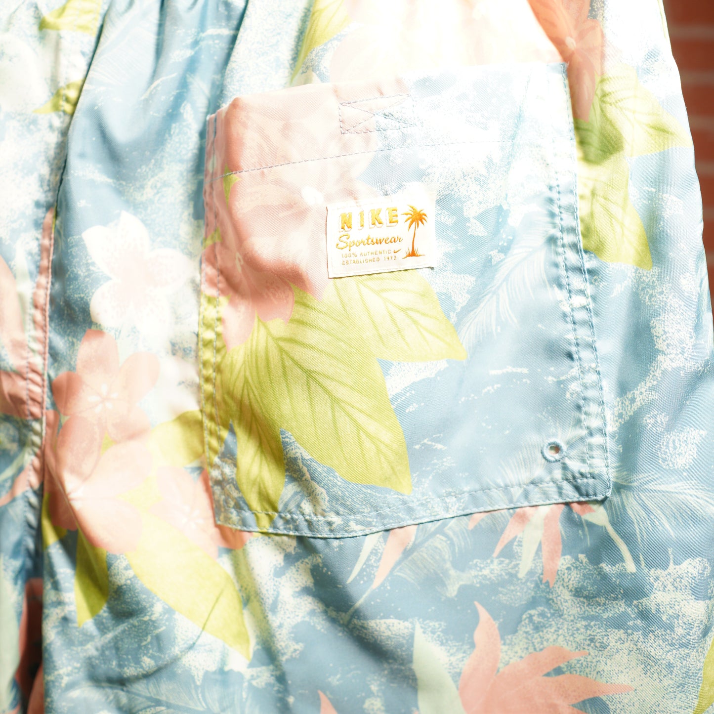 Nike Blue Flowers Shorts