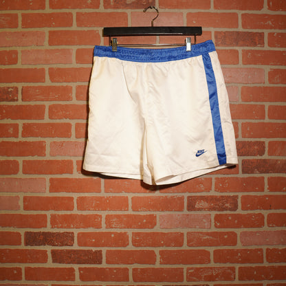 VTG Nike White/Blue Shorts