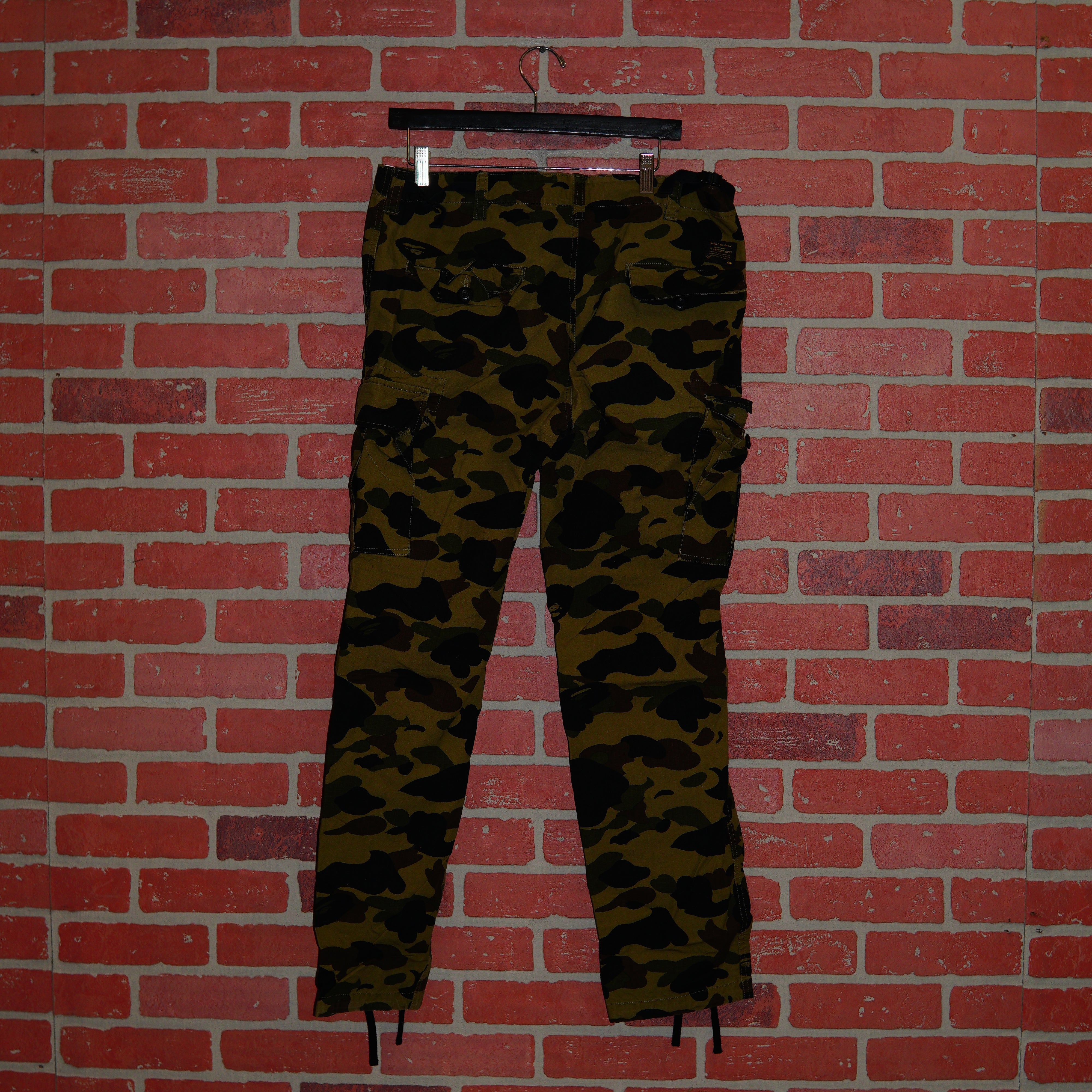 Bape A Bathing Ape Green Camo Cargo Pants – Yesterday's Fits