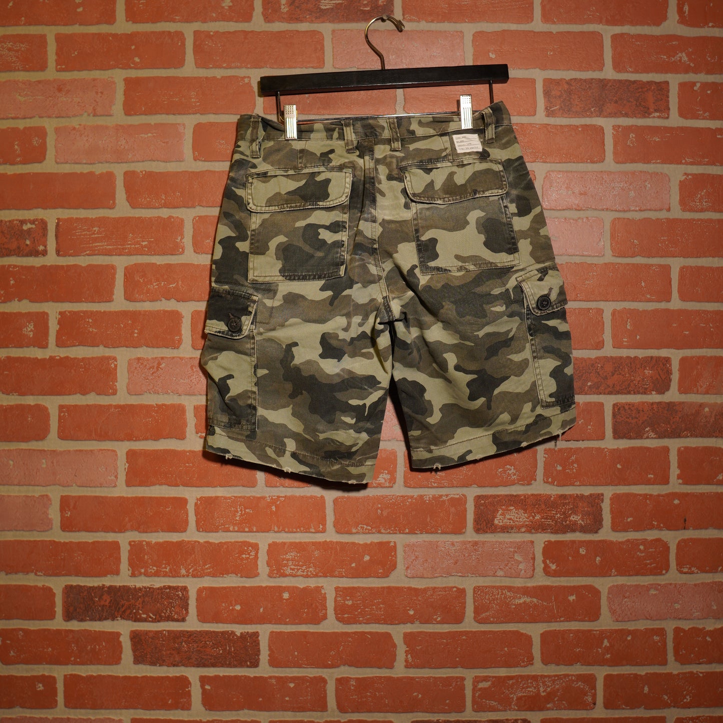 VTG Adam Levini Camo Cargo Shorts