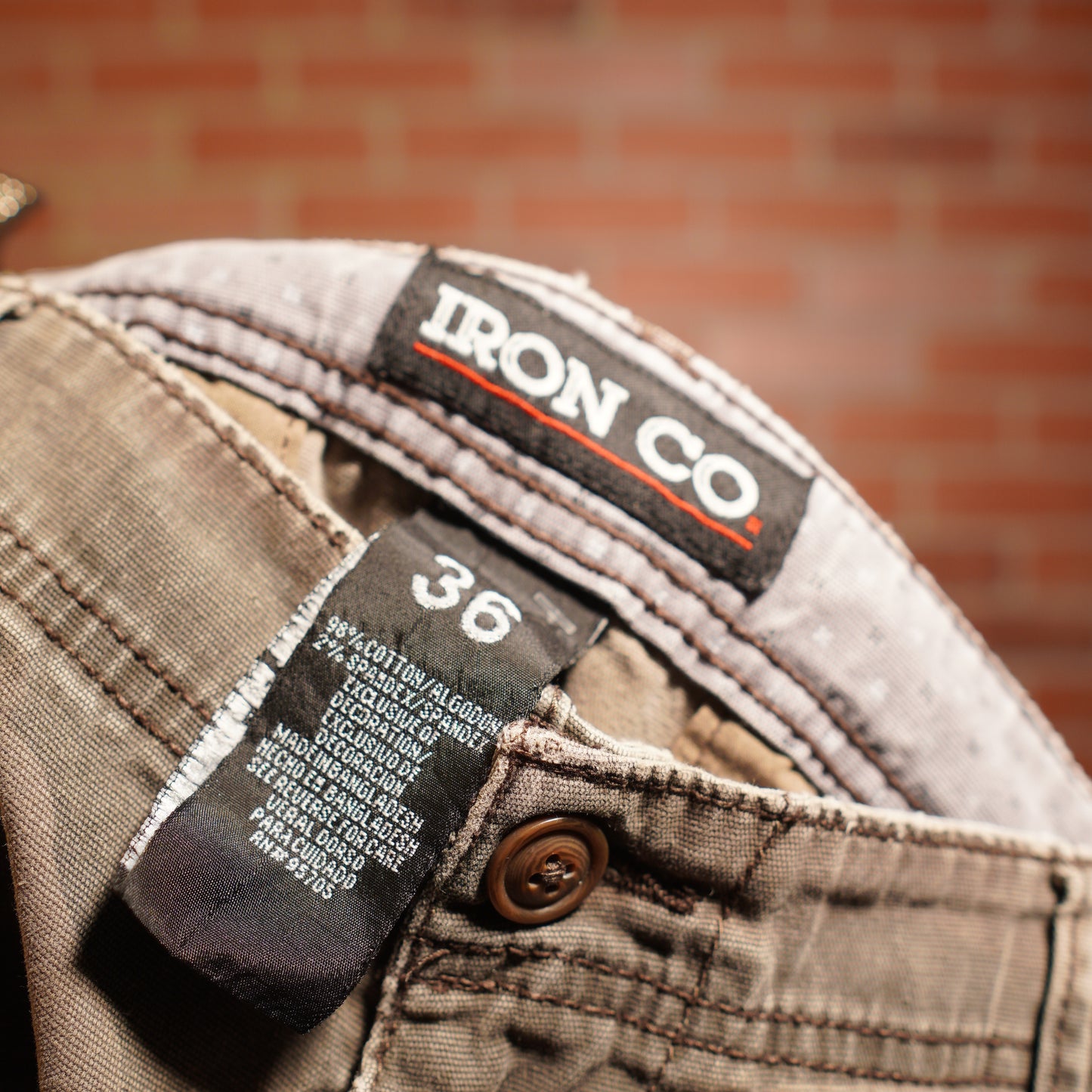 VTG Iron Co Camo Cargo Shorts