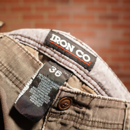 VTG Iron Co Camo Cargo Shorts