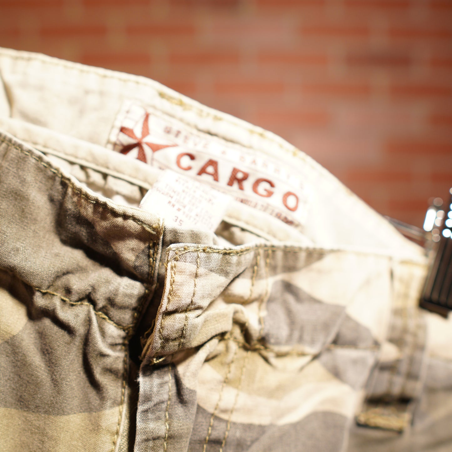 VTG Steve & Barry Camo Cargo Shorts