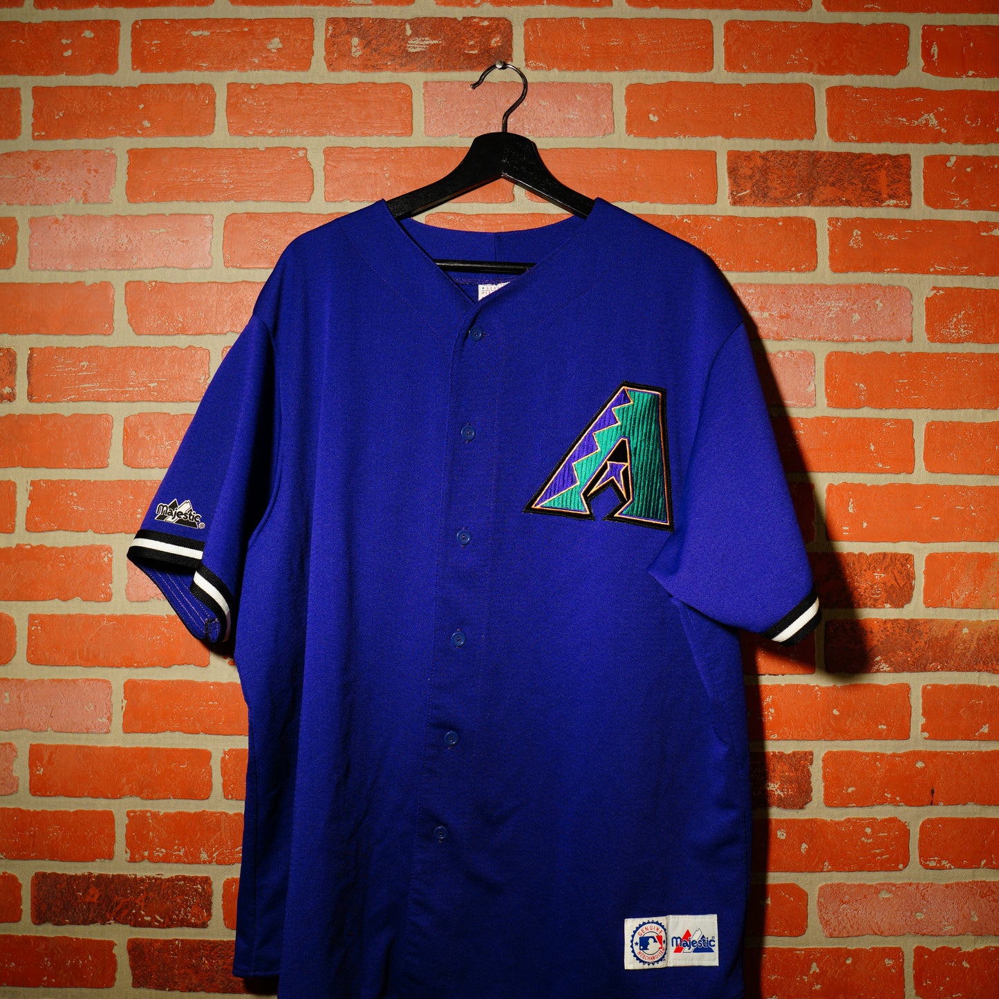 VTG MLB Arizona Diamondbacks Purple Baseball Jersey