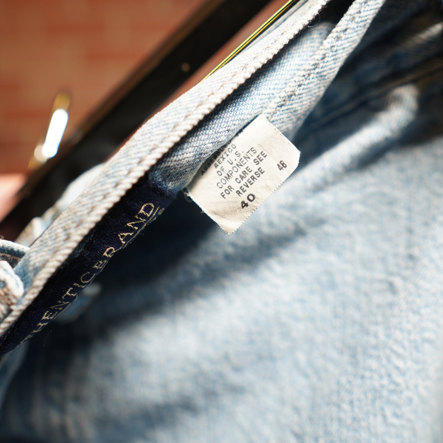 VTG Faded Glory Denim Cargo Jean Shorts