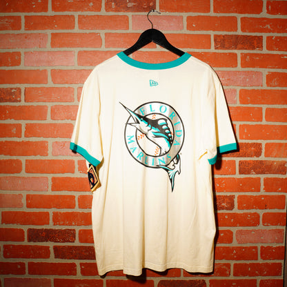 Eric Emanuel X MLB Florida Marlins Ringer Tee