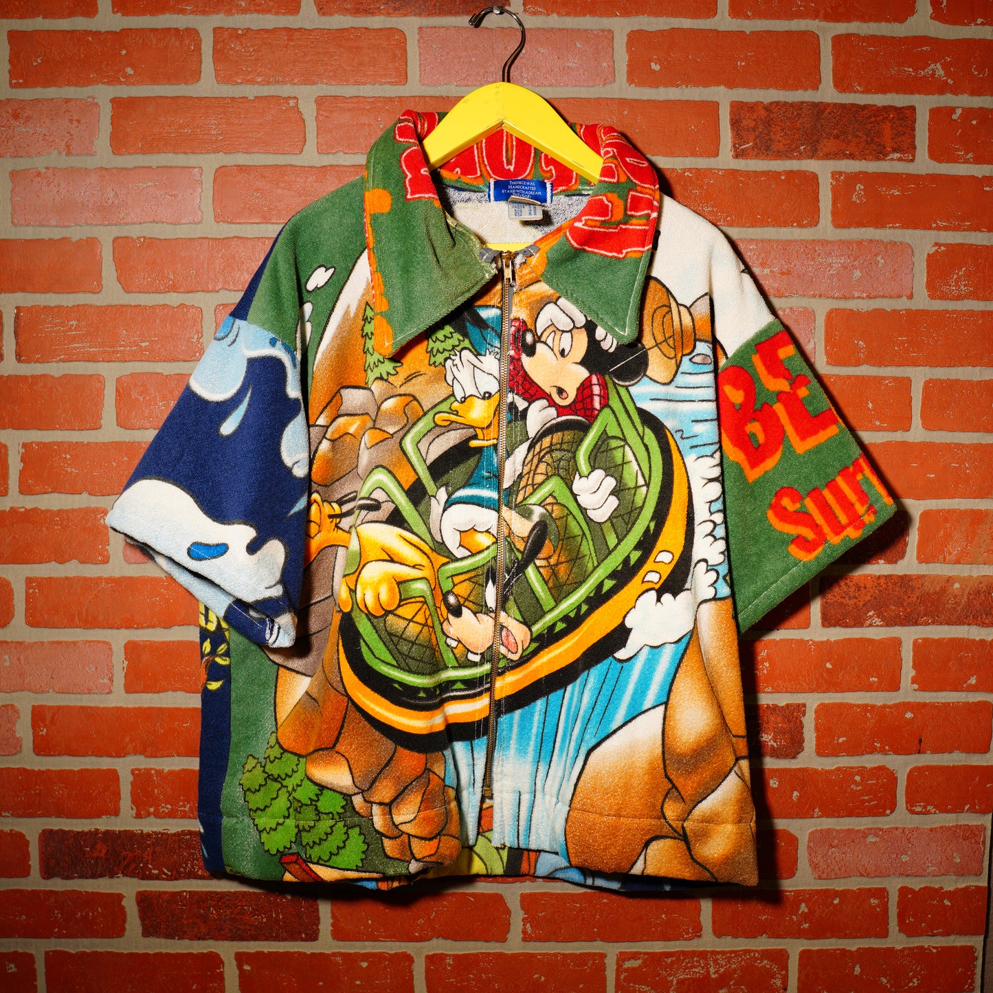 VTG CUSTOM DISNEY SPLASH MOUNTAIN/CALIFORNIA ADVENTURE ZIP-UP Shirt