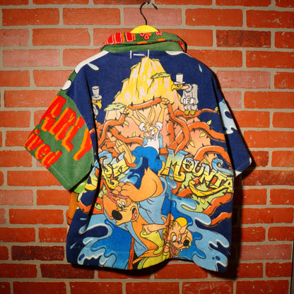 VTG CUSTOM DISNEY SPLASH MOUNTAIN/CALIFORNIA ADVENTURE ZIP-UP Shirt