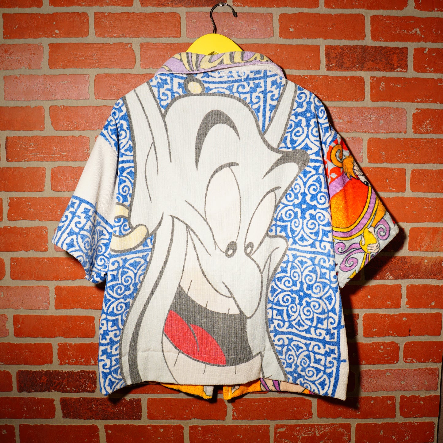 VTG 90s ALL OVER PRINT ALADDIN PRINT SHIRT