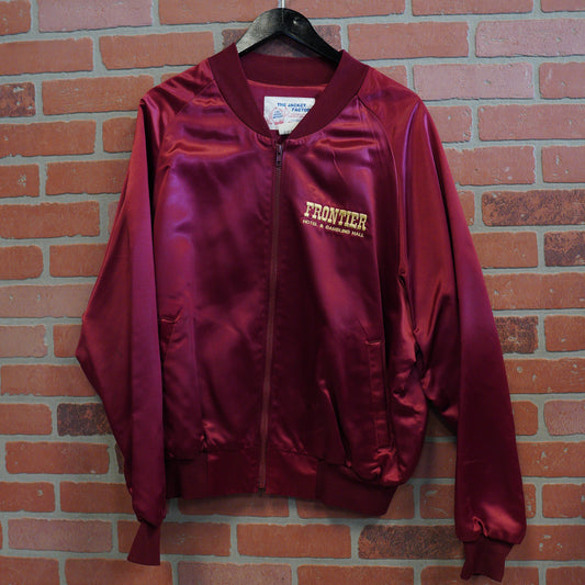 Frontier Zip-Up Satin Jacket (34)