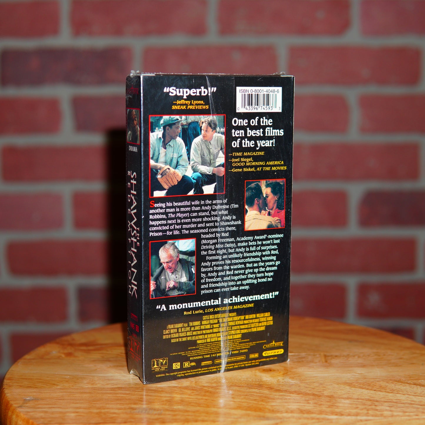 DS VTG The Shawshank Redemption Movie VHS