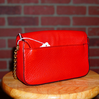 VTG MCM Red Leather Purse