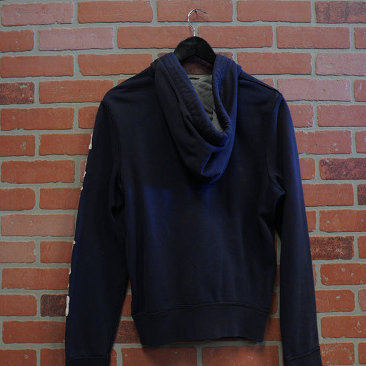 Abercrombie & Fitch Zip-Up Navy Hoodie (34)