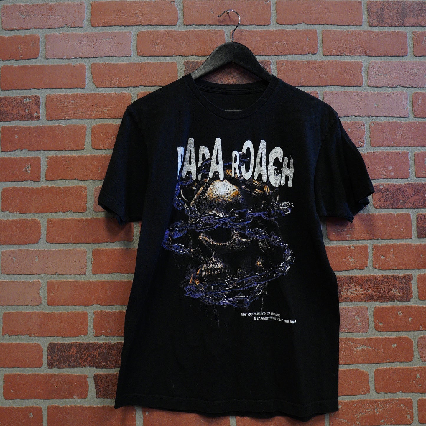 Papa Roach Chain Skull Tee (34)