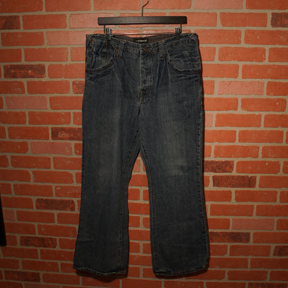 VTG Y2K No Boundaries Dark Blue Denim Jeans
