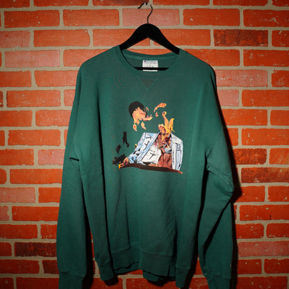 Benny The Butcher Green Crewneck