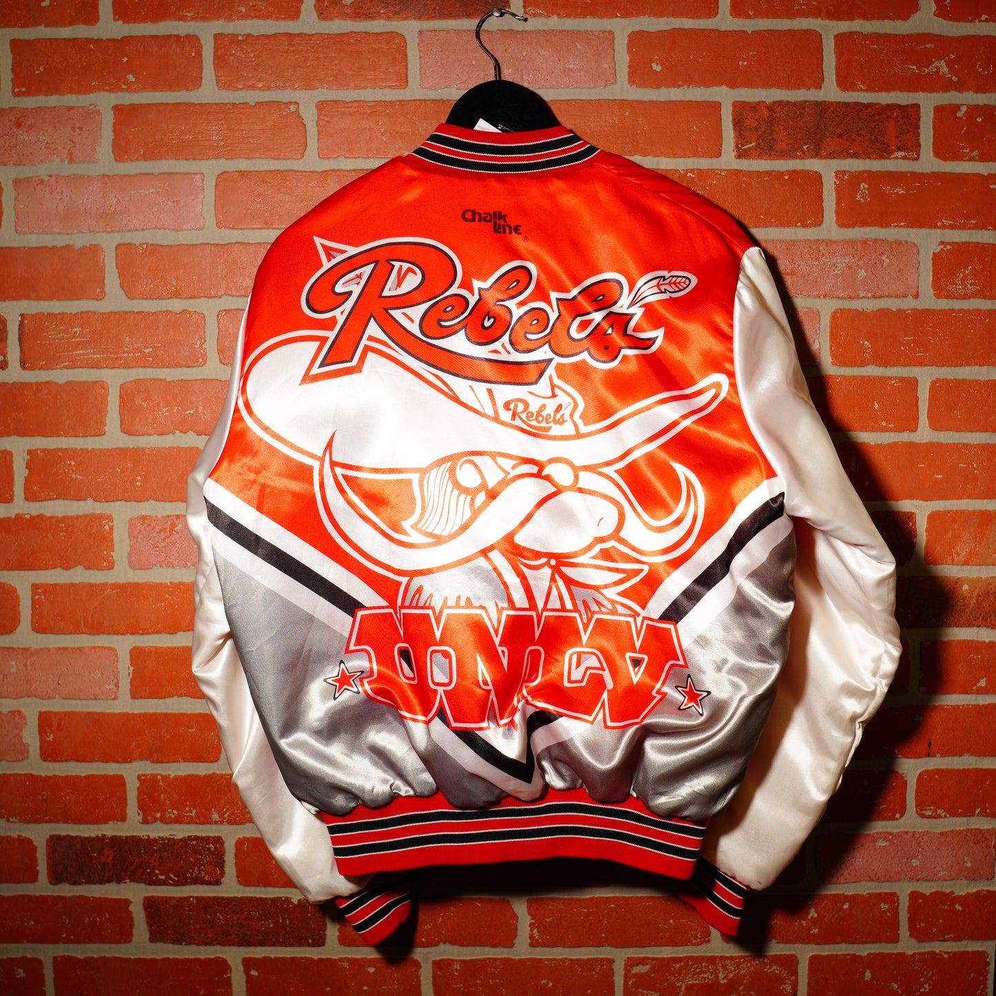 VTG UNLV Chalk Line Satin Jacket