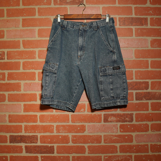 VTG Wrangler Denim Jean Cargo Shorts