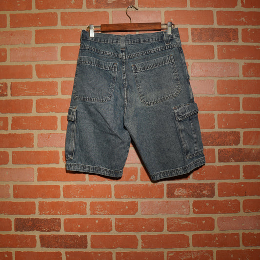 VTG Wrangler Denim Jean Cargo Shorts