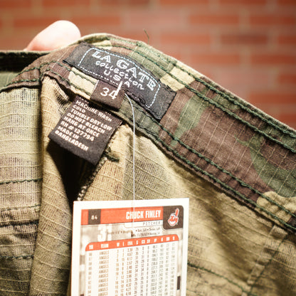 VTG LA Gate Camo Cargo Shorts