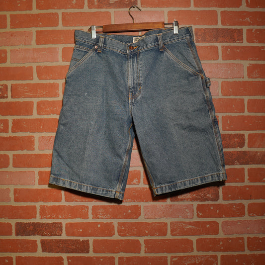 VTG Route 66 Denim Jean Shorts