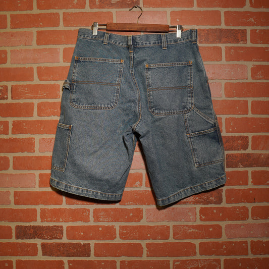 VTG Route 66 Denim Jean Shorts