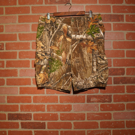 VTG Reel Tree George Camo Cargo Shorts