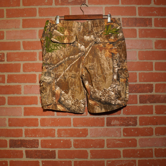 VTG Reel Tree George Camo Cargo Shorts