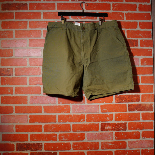 VTG Carhartt Olive Green Cargo Shorts