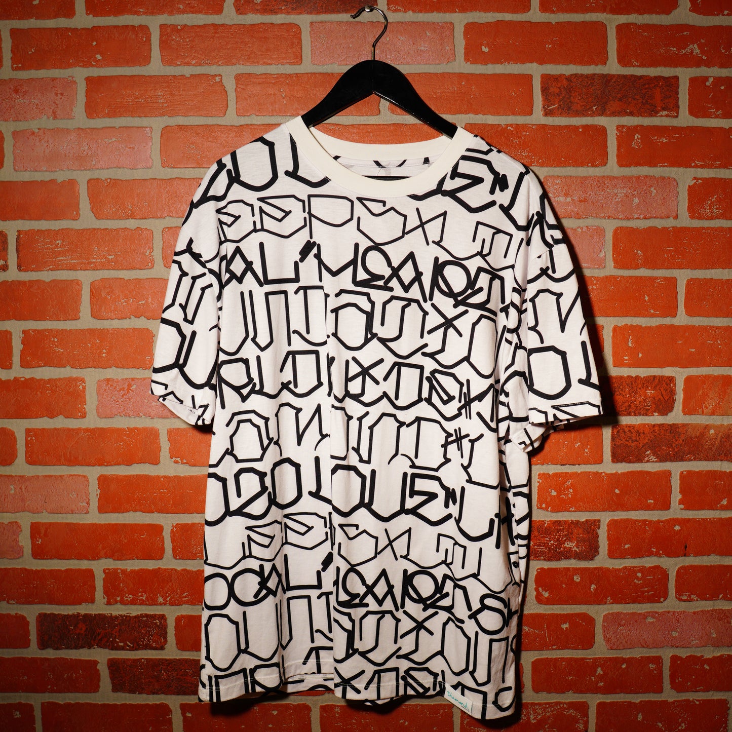 Diamond Supply Co AOP Text Tee