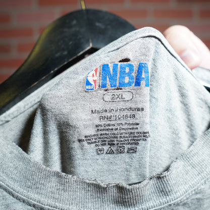 NBA Los Angeles Lakers Logo Grey Tee (37)