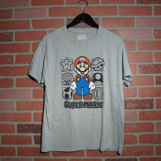 Super Mario Grey Tee (37)