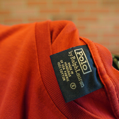 Polo By Ralph Lauren Green Horse Pocket L/S Tee (38)