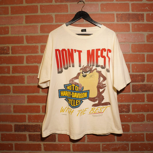 VTG 1992 Harley-Davidson Taz Don't Mess Tee