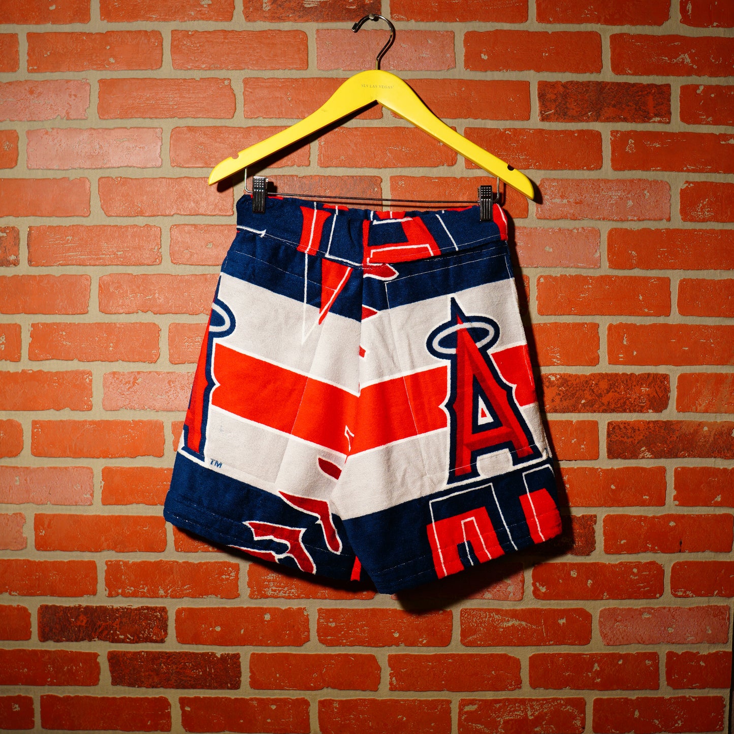 TREVS1OF1 LA ANGELS TOWEL SHORTS