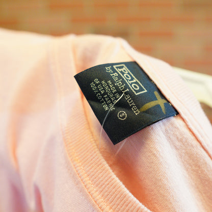 Polo By Ralph Lauren Pink Tee (38)