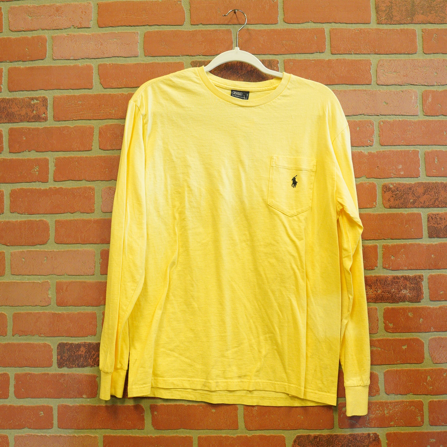Polo By Ralph Lauren Yellow L/S Tee (38)