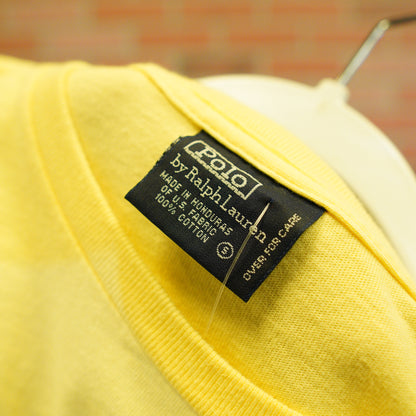 Polo By Ralph Lauren Yellow L/S Tee (38)