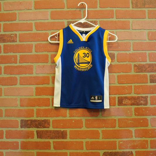 Youth Adidas NBA Golden State Warriors Curry Jersey (38)