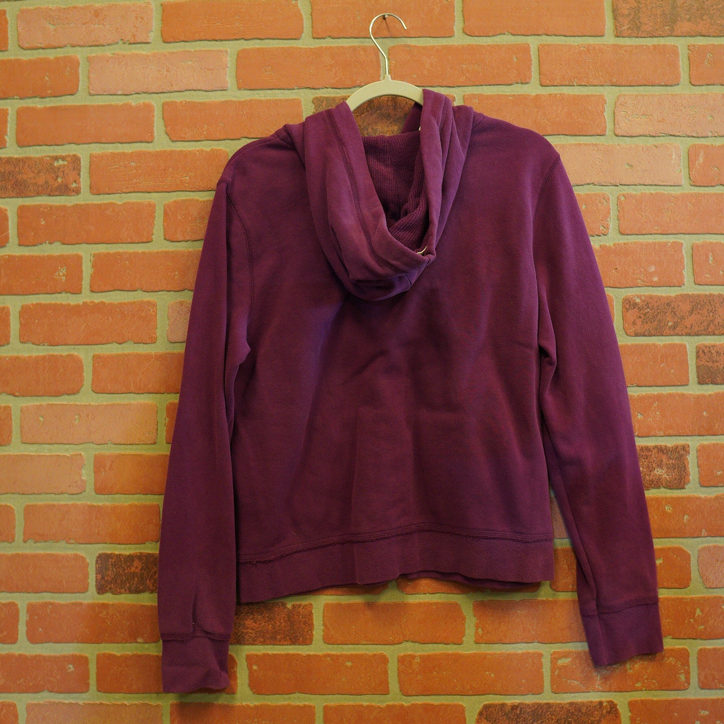Women Aeropostale Zip-Up Purple Hoodie (38)
