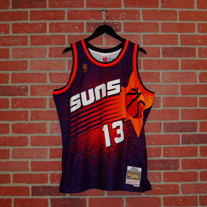 DS Mitchell & Ness NBA Pheonix Suns Steve Nash Spray Paint Swingman Jersey