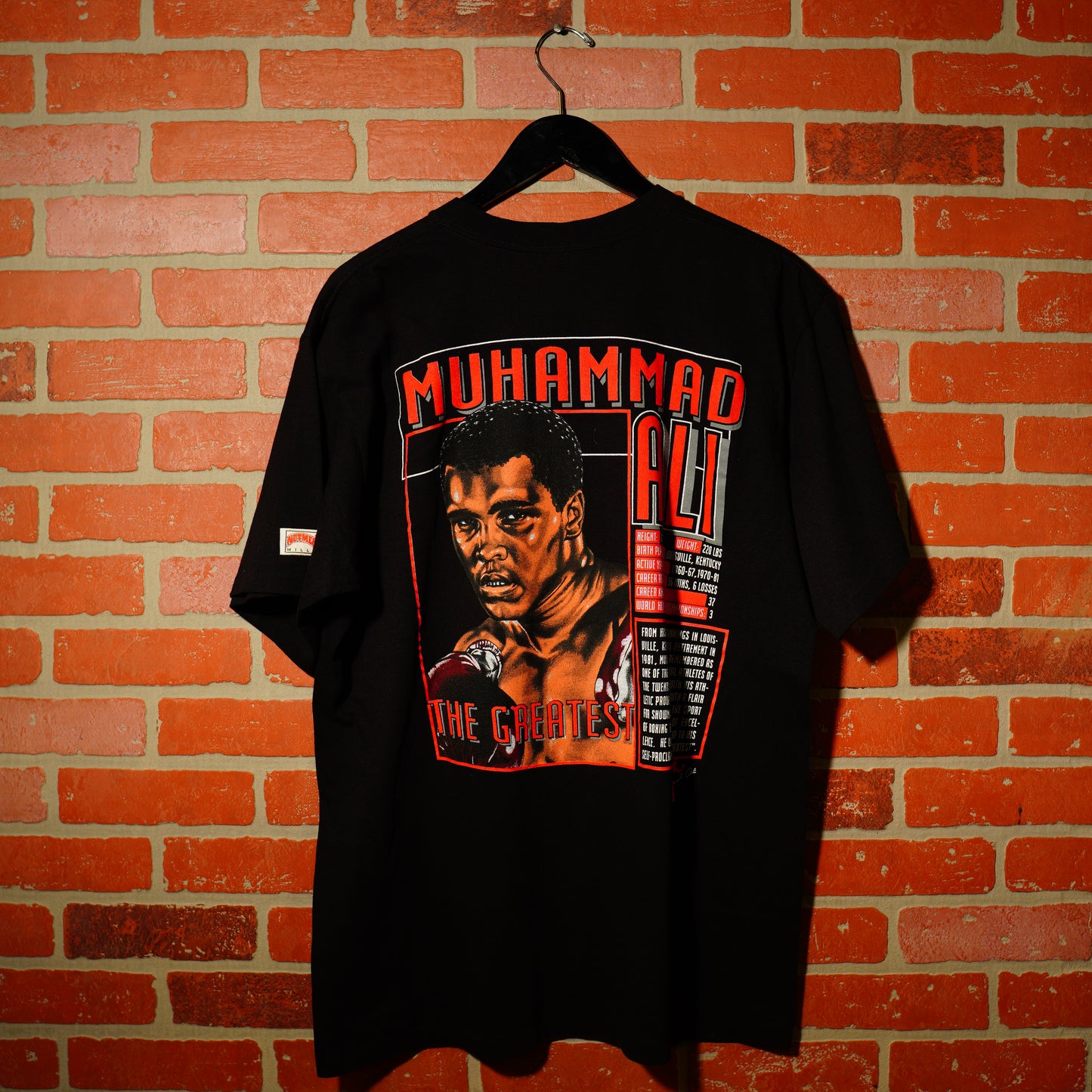 VTG Muhammad Ali The Greatest Stats Tee