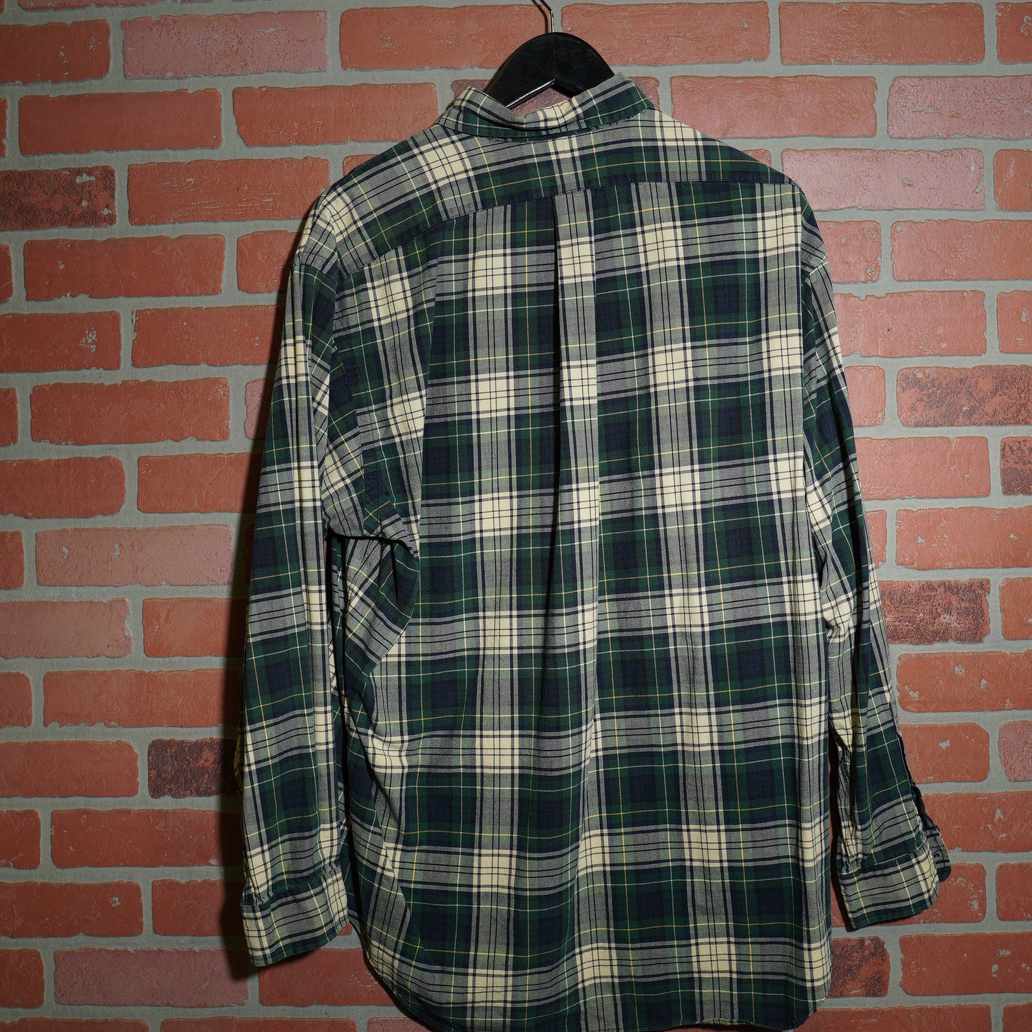 Ralph Lauren Green Plaid Shirt (39)